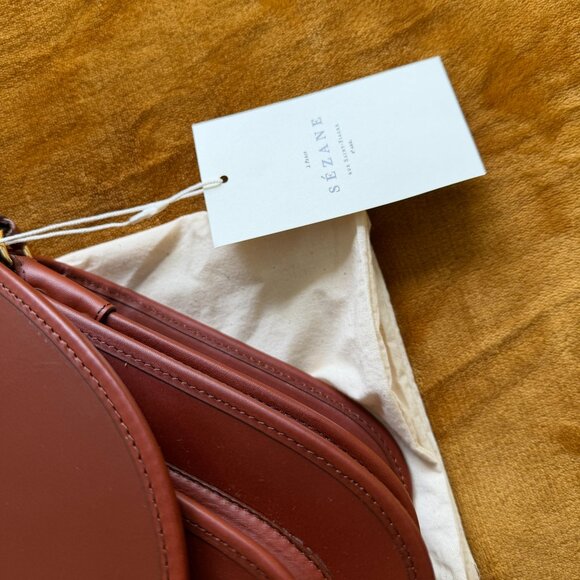 Sezane Large Roméo Bag Natural Heritage - Size TU - Picture 6 of 12